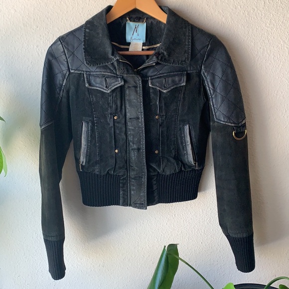 Marciano Leather Jacket - Picture 7 of 9